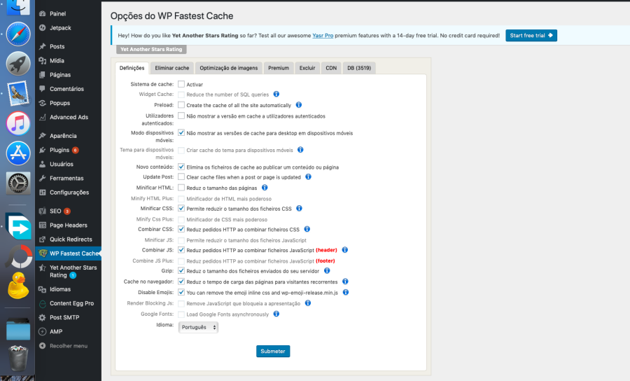 Primeiros passos no Wordpress – Configurações e Plugins Primeiros passos no WordPress – Configurações e Plugins