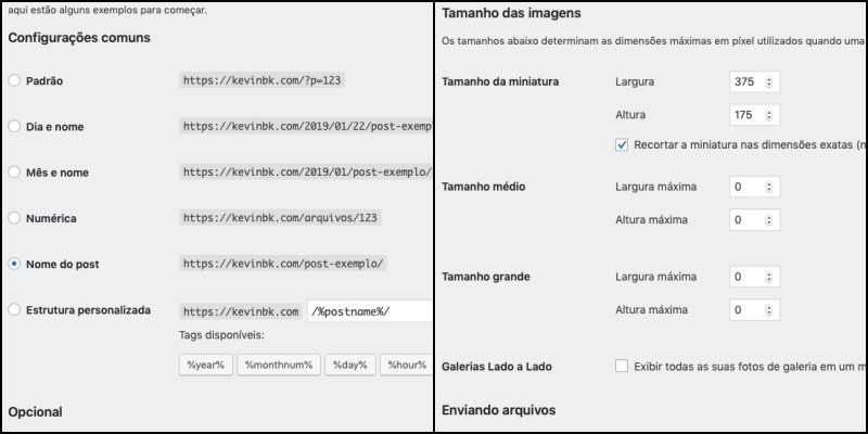 Primeiros passos no Wordpress – Configurações e Plugins Primeiros passos no WordPress – Configurações e Plugins