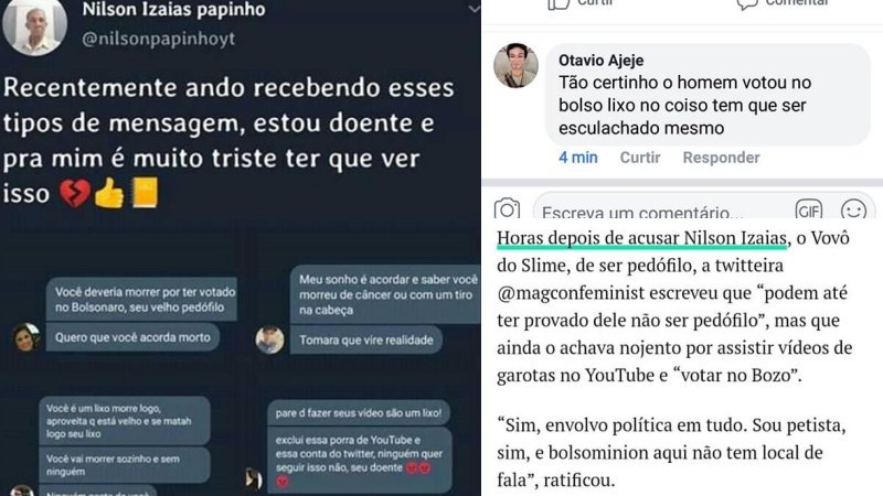 O viral Nilson Izaias e os haters idiotas