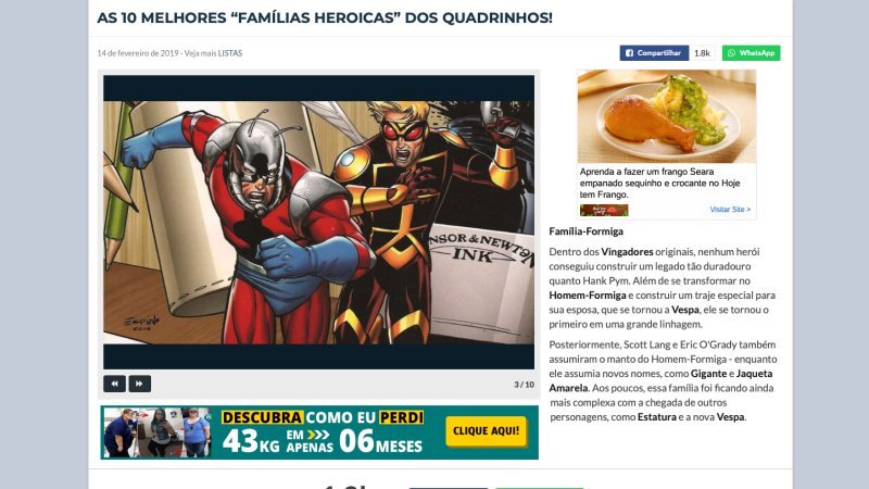 Dividir artigos em partes prejudica ou ajuda o site? - lista dividida