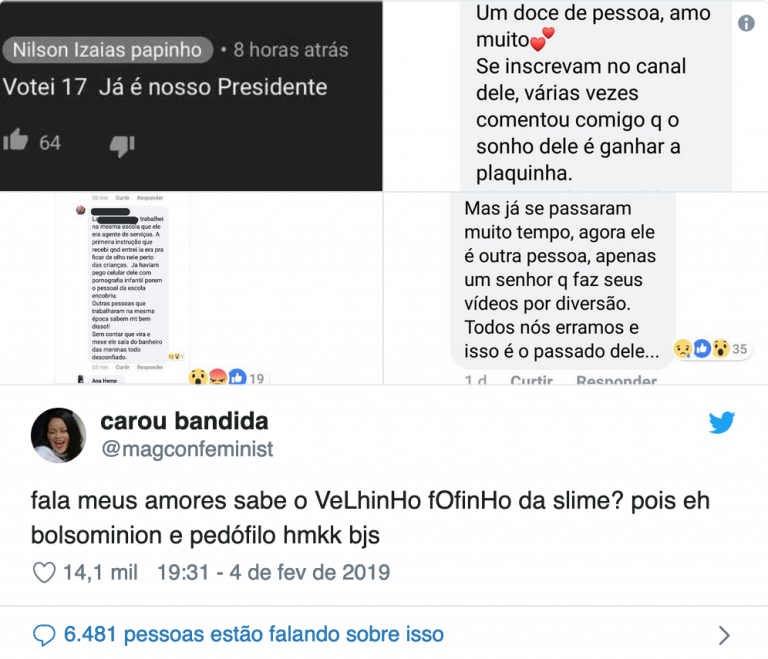 O viral Nilson Izaias e os haters idiotas