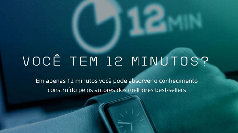 Leia resumos de livros em 12 minutos e aumente sua produtividade Leia resumos de livros em 12 minutos e aumente sua produtividade - 12 minutos