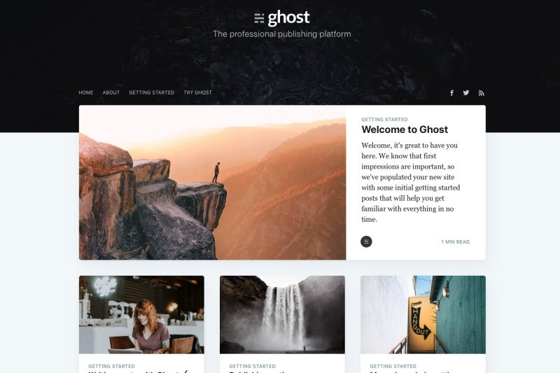 Ghost Blog CMS - Alternativa Matadora do Wordpress