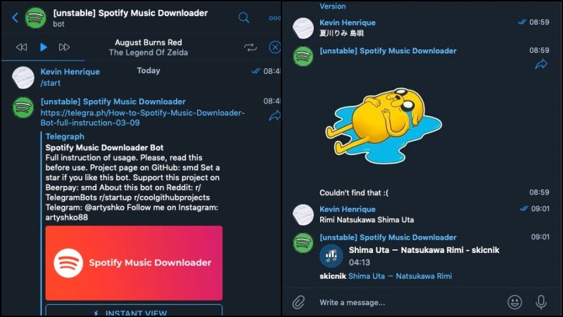 Baixe suas músicas com qualidade usando Telegram Baixe suas músicas com qualidade usando Telegram