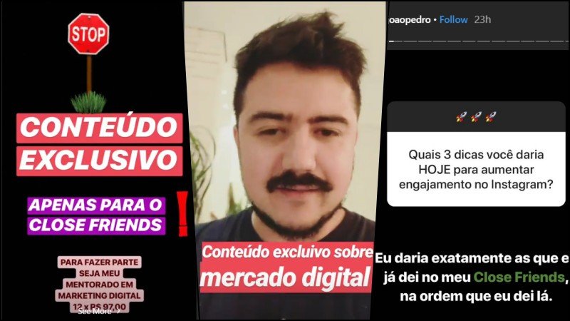Close Friends - melhores amigos do instagram - close friends