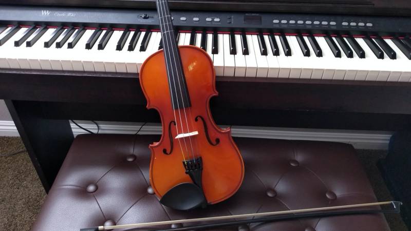 Minha primeira experiência com Violino Minha primeira experiência com Violino