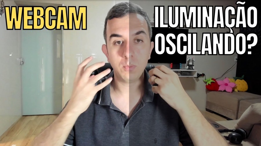 Solucionando Problemas de Iluminação na Webcam Oscilando